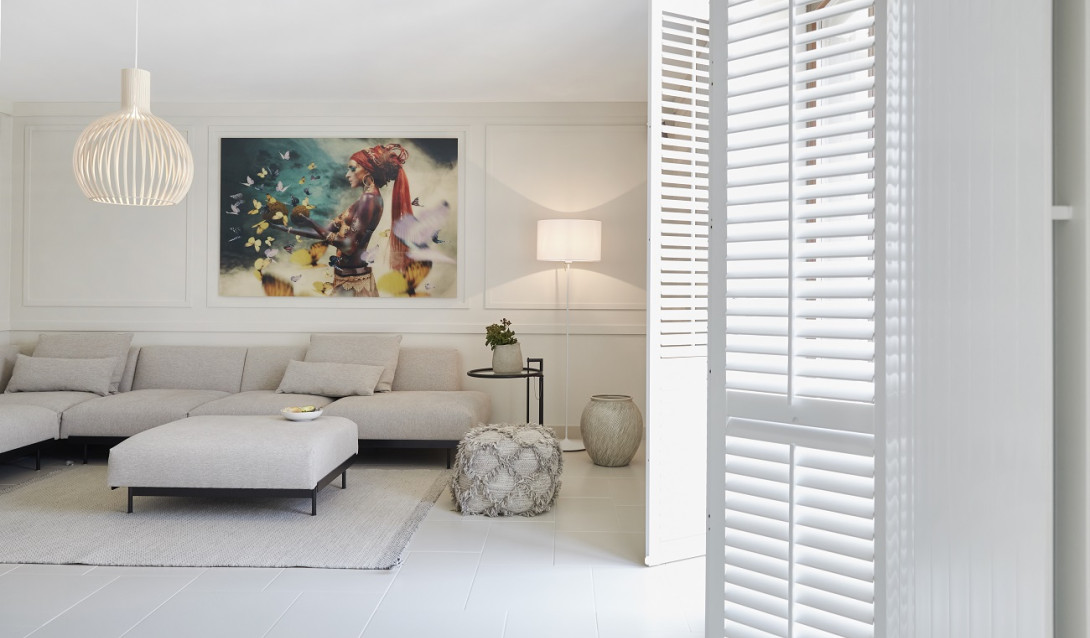 Witte shutters van JASNO besparen energie