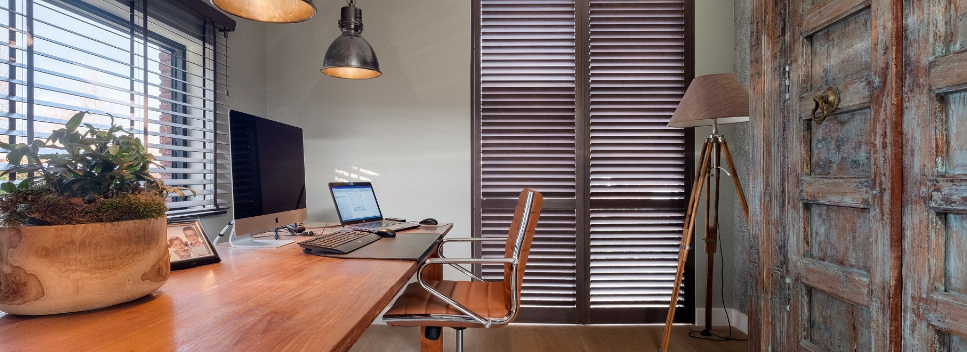 Shutters en blinds kantoor